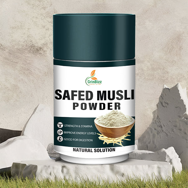 Grinbizz Safed Musli Powder