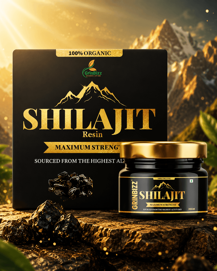 Shilajit Resin for Men - Ashwagold for Power, Stamina & Vitality