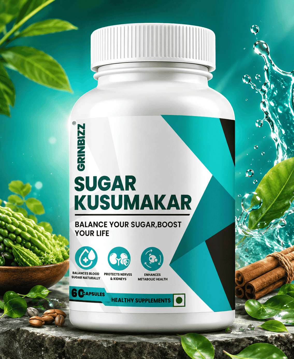 Sugar Kusumakar for Blood Sugar Wellness | Grinbizz