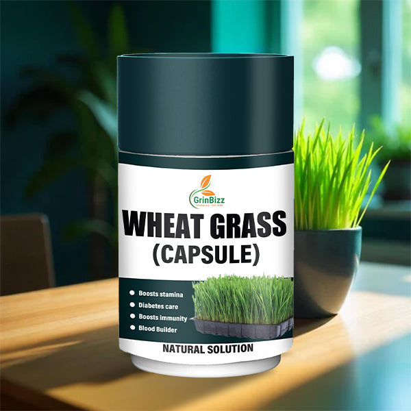 Grinbizz Wheat Grass  Capsule